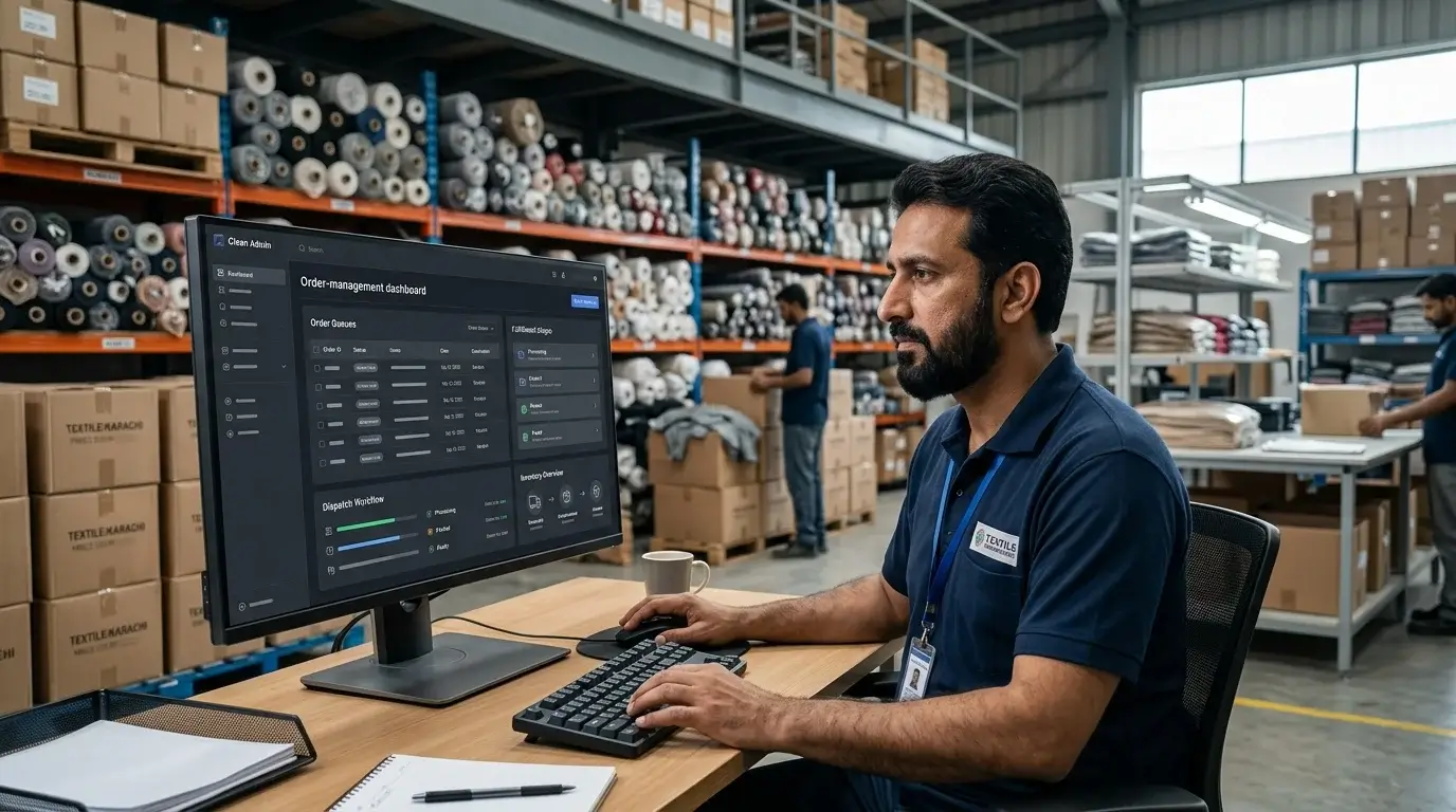 Clean Admin Order Management