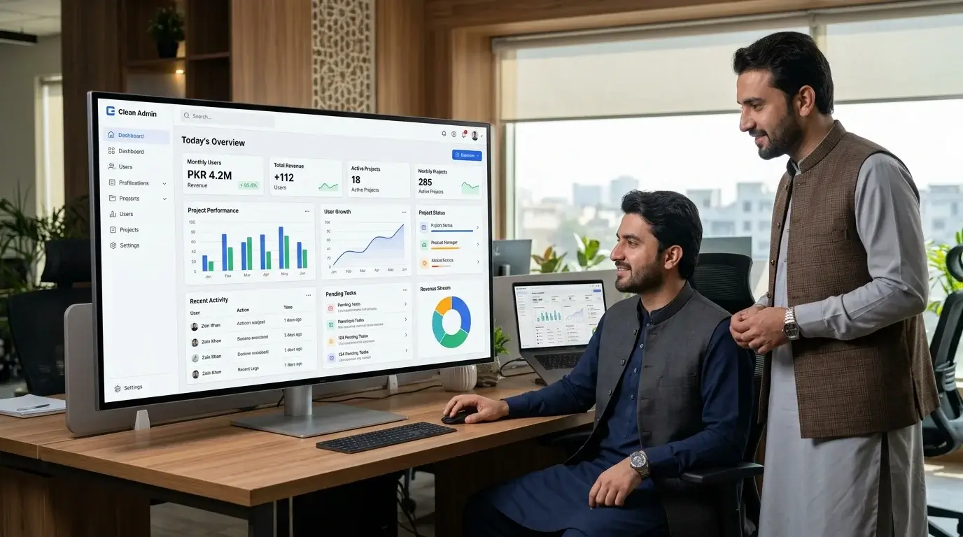 Clean Admin SaaS Dashboards