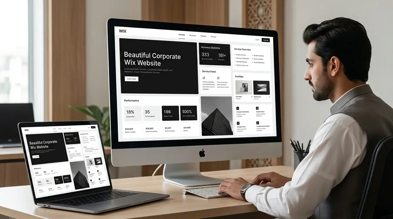 Geometric & Editorial UI/UX
