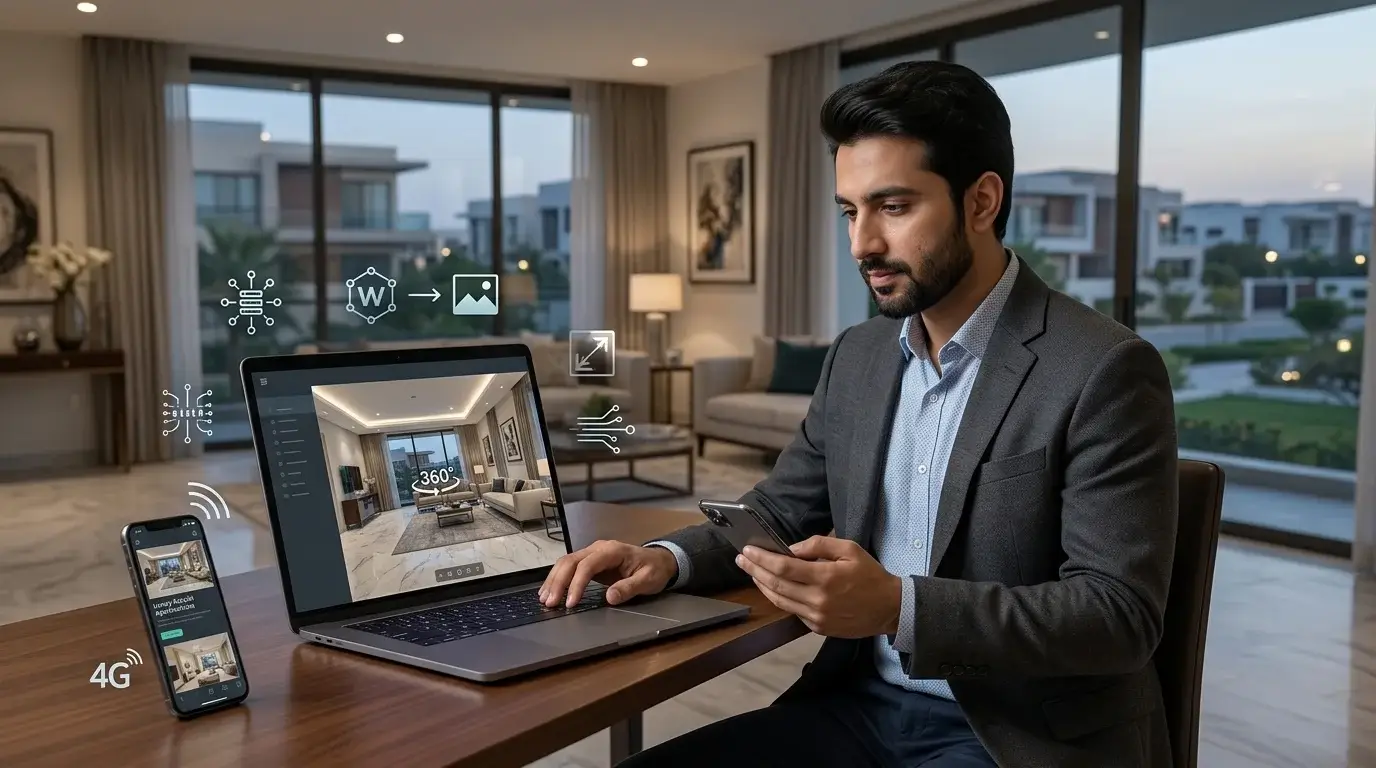 High-Res Media & Virtual Tour Optimization