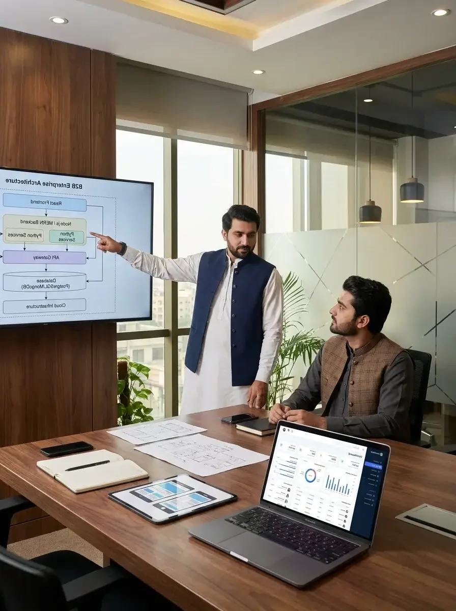 Custom Web Development Company in Karachi