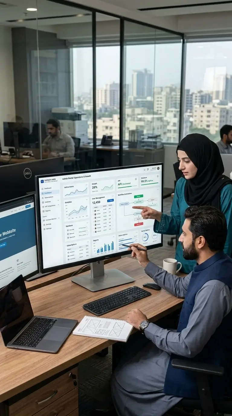 Web Application Developer in Karachi