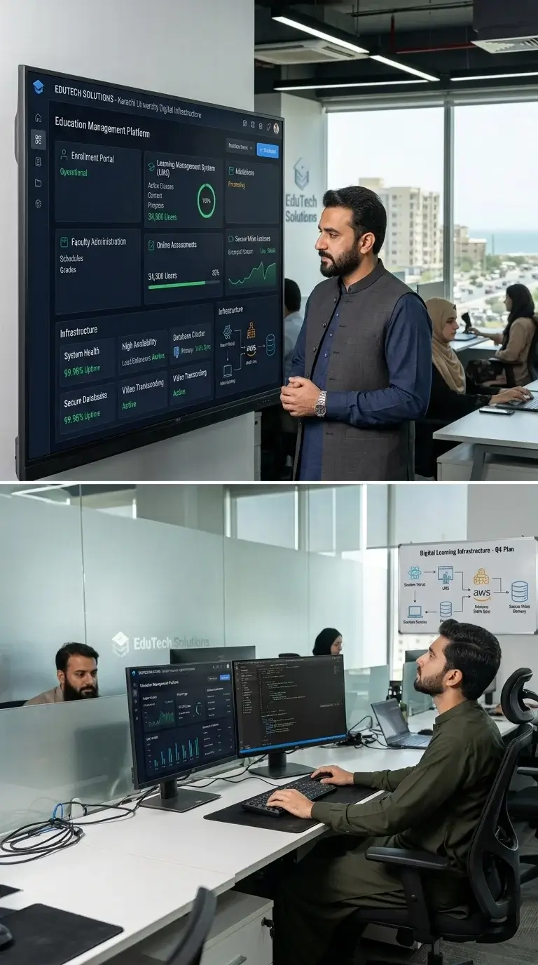 Education Web Developers in Karachi